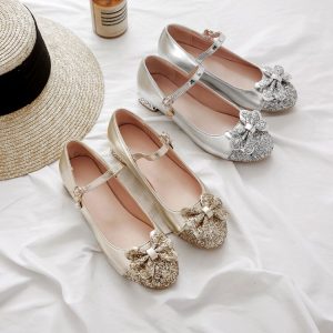 Fashion Flat Shoes Low Heel Round Toe PU Spring 2021 - Style g.html
