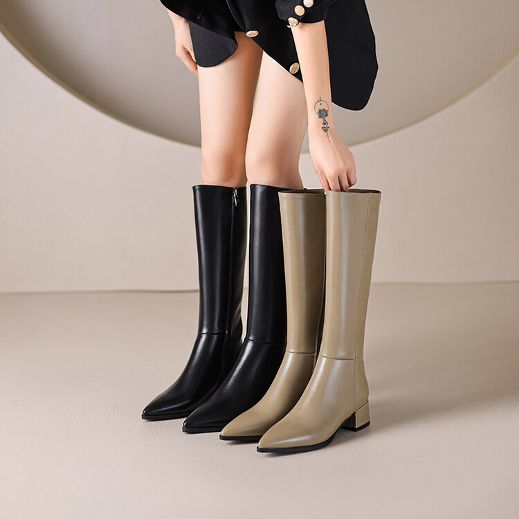 womens-high-shaft-pointed-toe-side-zip-fashion-boots-style-k-html